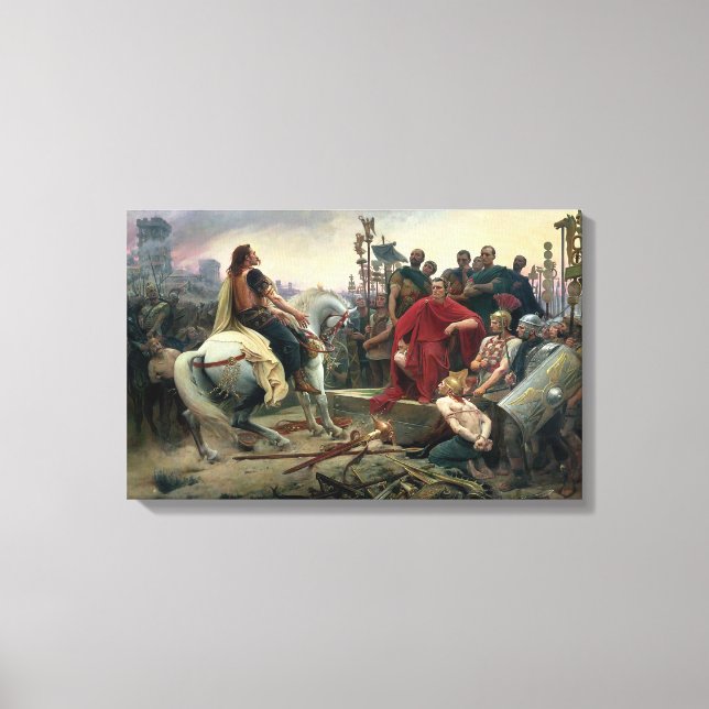 Vercingetorix Canvas Print (Front)