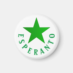 Verda Stelo (Esperanto Star) Magnet