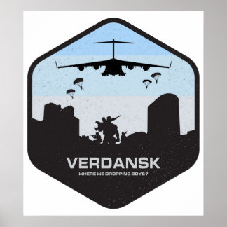 Verdansk Warzone Battle Royale Poster