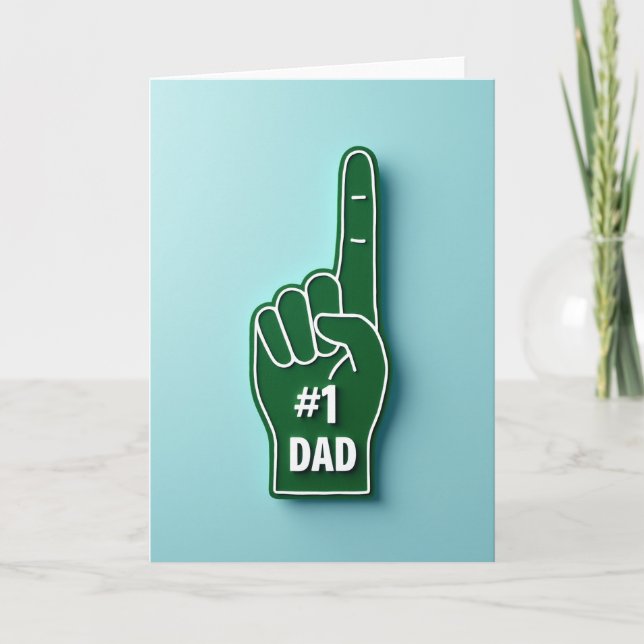 Verdant 1 Dad Gesture Card (Front)