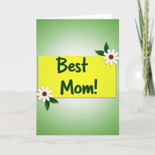 Verdant Best Mum Card