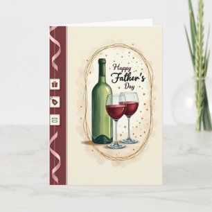 Verdant Bottle Fathers Day Card