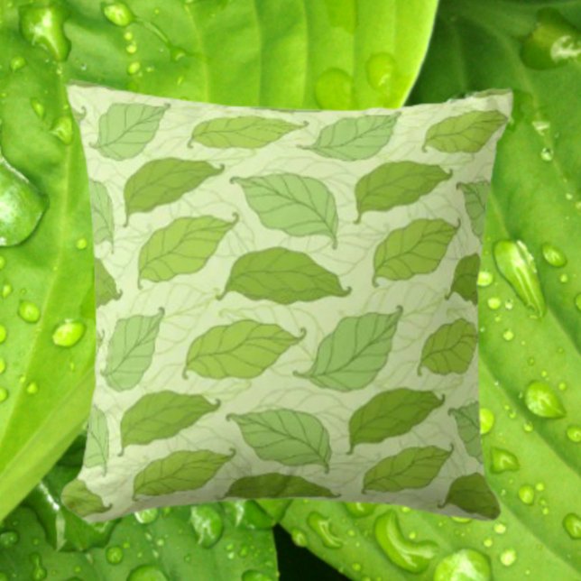 Verdant Leaves Cushion (Creator Uploaded)