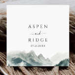 Verdant Peaks Misty Forest Botanical Paper Coaster<br><div class="desc">Since you're designing for Zazzle, these paper coasters are a fantastic, budget-friendly option for weddings or large events. I've tailored this description to highlight their versatility and high-quality matte finish while keeping that "Verdant Peaks" atmosphere. Verdant Peaks | Misty Forest Botanical Paper Coaster Elevate your next gathering with the atmospheric...</div>
