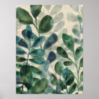 Verdant Sophistication - Tropical Leaves