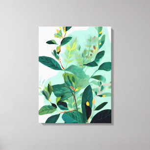 Verdant Tapestry Canvas Print