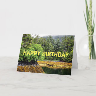 Verdant Views Birthday Card