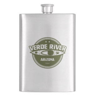 Verde River Arizona Kayaking Hip Flask