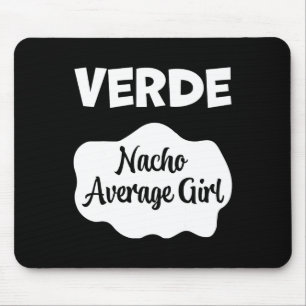 Verde Taco Sauce Costume Women Men Kids Halloween Mouse Pad