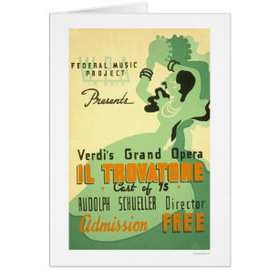 Verdi Il Trovatore 1937 WPA