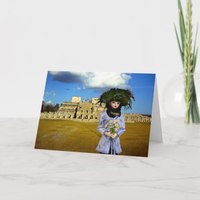 Verdi, Temple of the Warriors, Chichen Itza Card (Front)