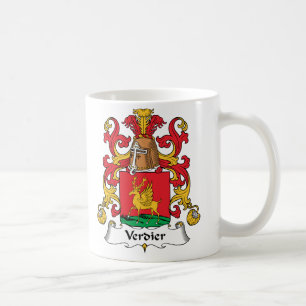 Verdier Family Crest Coffee Mug