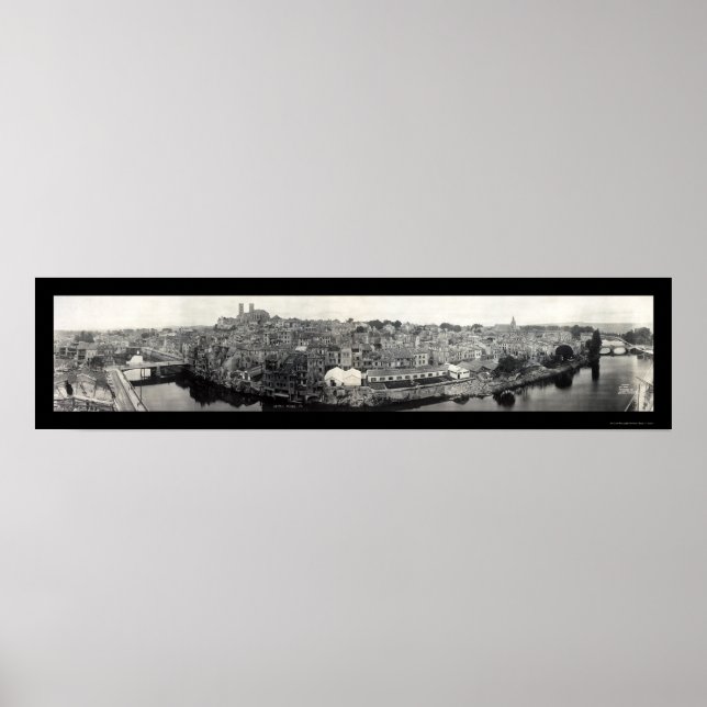 Verdun France WWI Damage Photo 1919 Poster (Front)