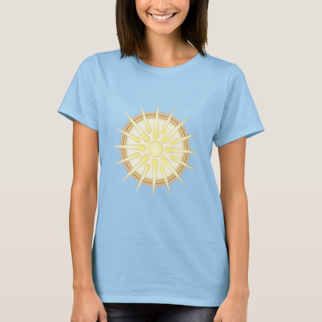 Vergina Sun Flowy Long Sleeve T-Shirt (Front)