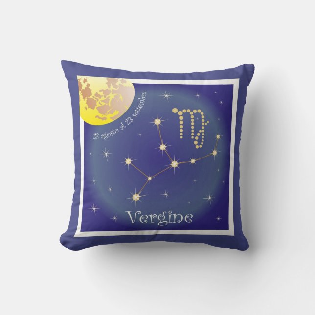 Vergine 23 agosto al 23 settembre pillows (Front)