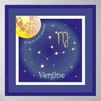 Vergine 23 agosto al 23 settembre Poster