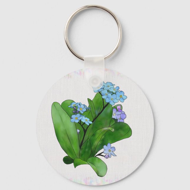Vergissmeinicht Key Ring (Front)