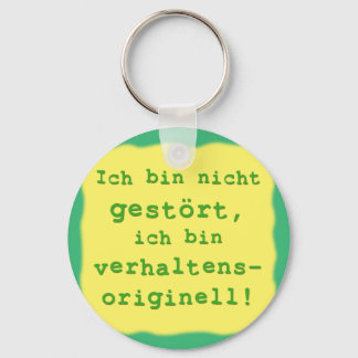 verhaltensoriginell key ring