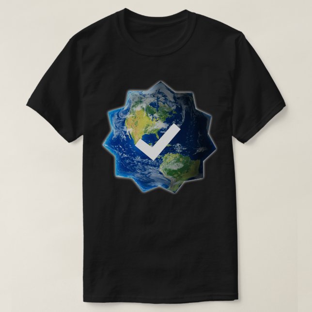 Verified Earth T-Shirt (Design Front)