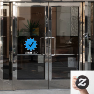 Verified Real Window Cling