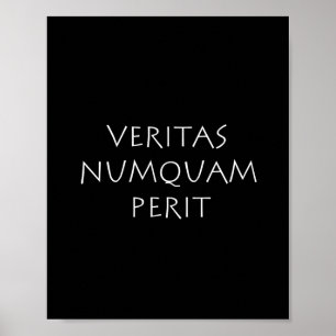 Veritas numquam perit poster