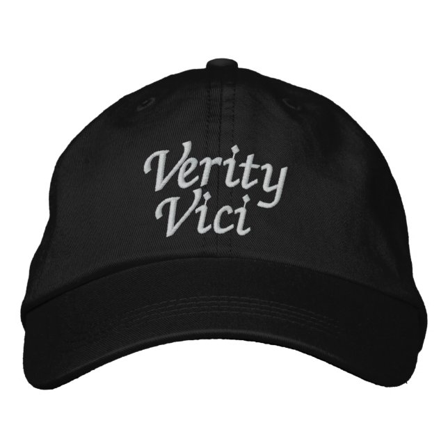Verity Vici by SRF Embroidered Hat (Front)
