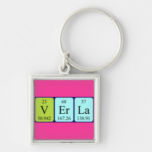 Verla periodic table name keyring