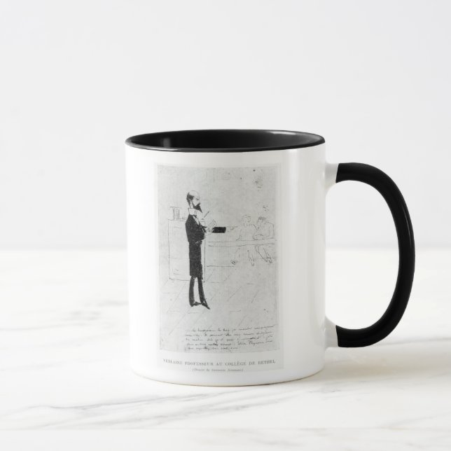 Verlaine teaching at the Institution Mug (Right)