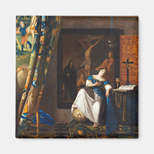 Vermeer - Allegory of the Catholic Faith Magnet