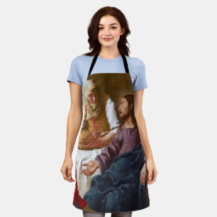 Vermeer - Christ in the House of Martha and Mary Apron