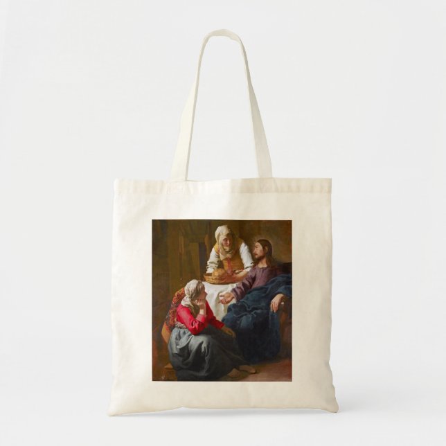 Vermeer - Christ in the House of Martha and Mary Tote Bag (Front)