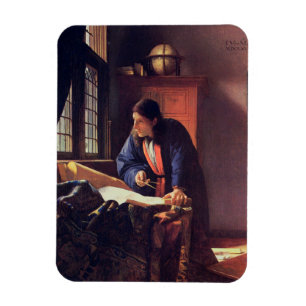 Vermeer Geographer Magnet
