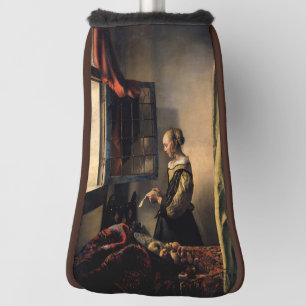 Vermeer - Girl Reading a Letter at an Open Window Golf Head Cover