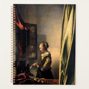 Vermeer - Girl Reading a Letter at an Open Window Planner