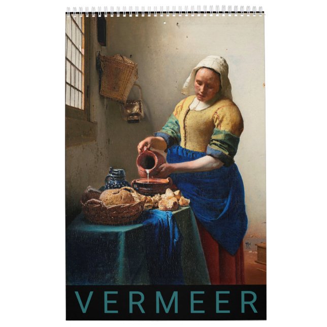 Vermeer Paintings Calendar (Cover)