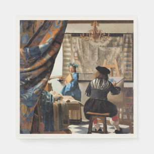 Vermeer - The Art of Painting Napkin