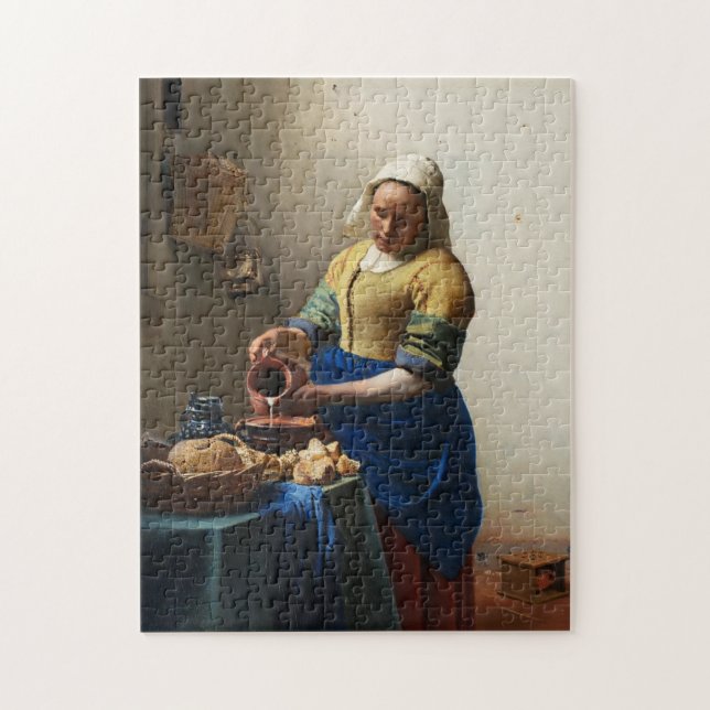 Vermeer The Milkmaid Puzzle (Vertical)