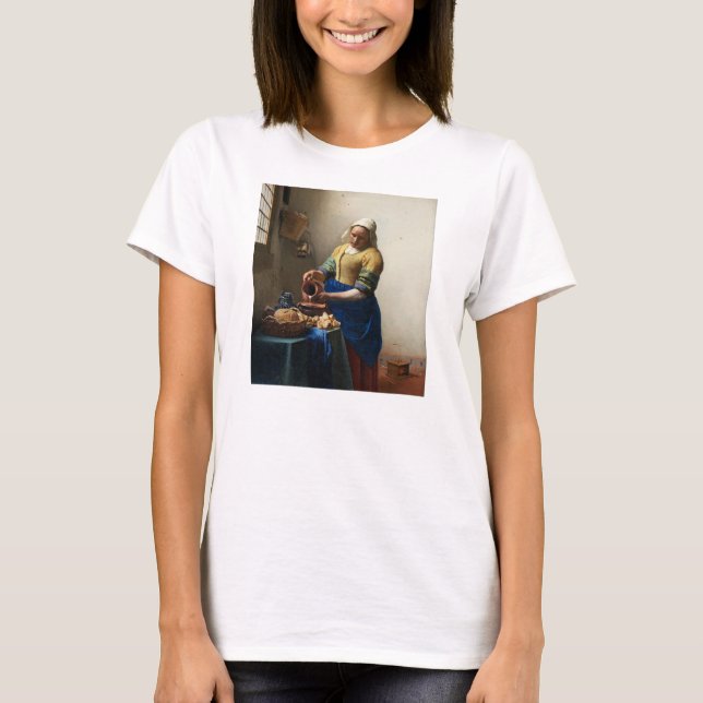 Vermeer The Milkmaid T-shirt (Front)