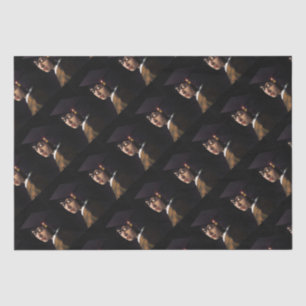 Vermeer's Girl Glasses Graduation Tissue Paper