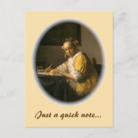 Vermeer's Letter Writer