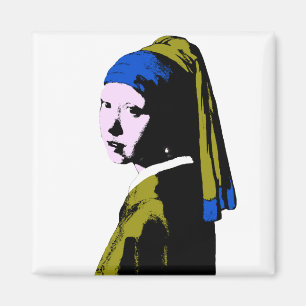 Vermeer's Pearl Earring ala Magnet