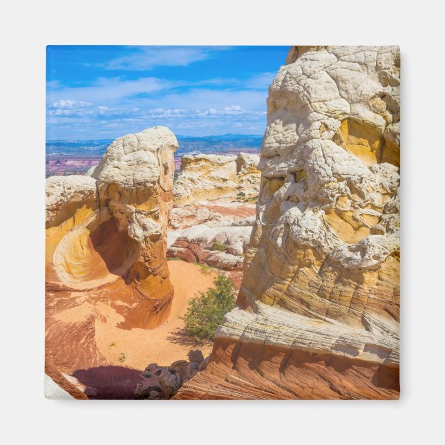 Vermilion Cliff Rock Formations Magnet (Front)