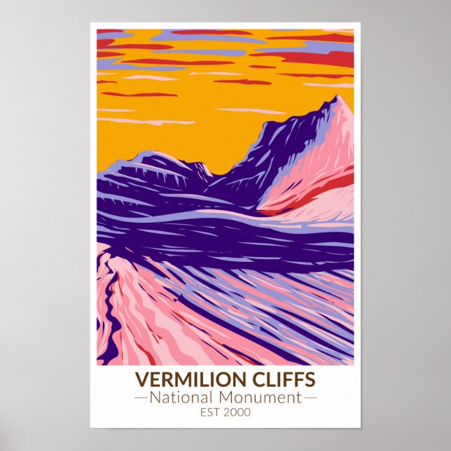 Vermilion Cliffs National Monument White Pocket Poster (Front)
