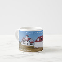 Vermilion Life Saving Station espresso mug