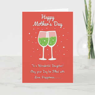 Vermilion Mothers Day Toast Card