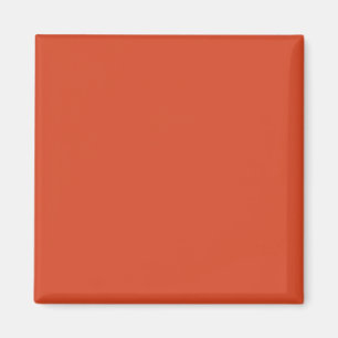 Vermilion Orange D74826 Colour Add Your Name Optio Magnet