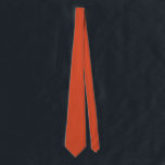 Vermilion Orange D74826 Colour Add Your Name Optio Tie<br><div class="desc">A full scale PNG image based on the HEX code (six-digit hex triplet) shown. Use this code to mix, match and customise any other item to go with this, or to add to other collections. Hex codes may be used to customise most text and background colours on Zazzle products. You...</div>