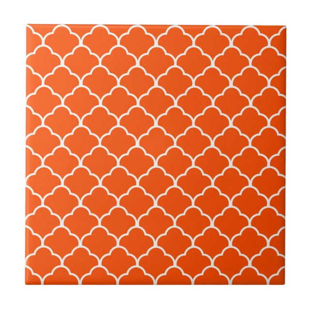 Vermillion Moroccan Design at  Emporiomoffa Tile (Front)