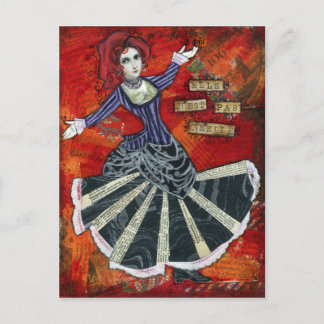 Vermillion Postcard