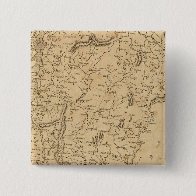 Vermont 5 15 cm square badge (Front)
